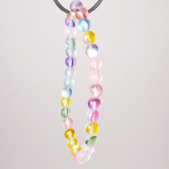 Bracelet, Elastic, Rainbow Colors - Picture 1 of 2